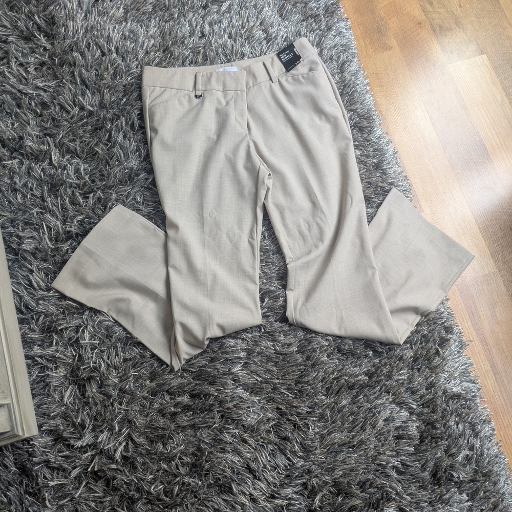 Maurices Beige Boot Cut Dress Pants